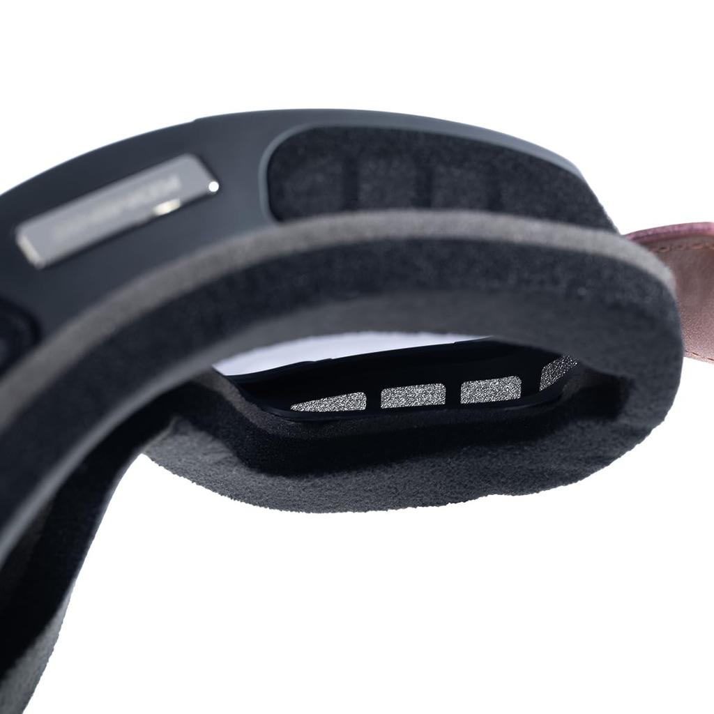 Мотоциклетные очки Komine UV Оригинальные Дымчатые Бесплатные Очки HK-500, Совместимые, 99% Защита, Кожа, Черный,