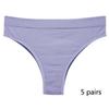 Sports Girls Underwear Thong Female Seamless Large Size Fitness Sports T-word Panties Solid Color Mid-waist Sexy Invisible Girls T Pants Head