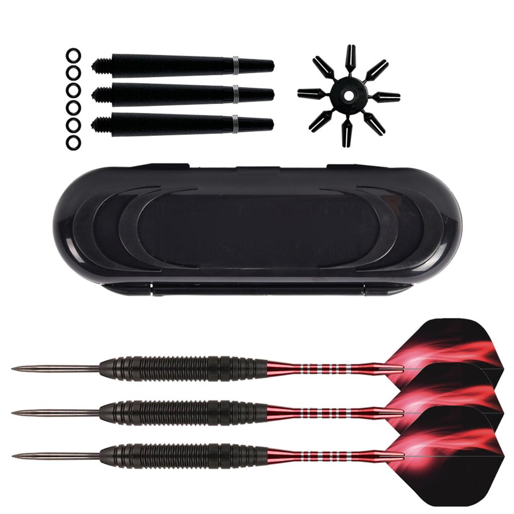 1 Set 22g Steel Darts Needle Set Professional Metal Tipped Darts Set for Indoor Needle Throwing Dartboard Game