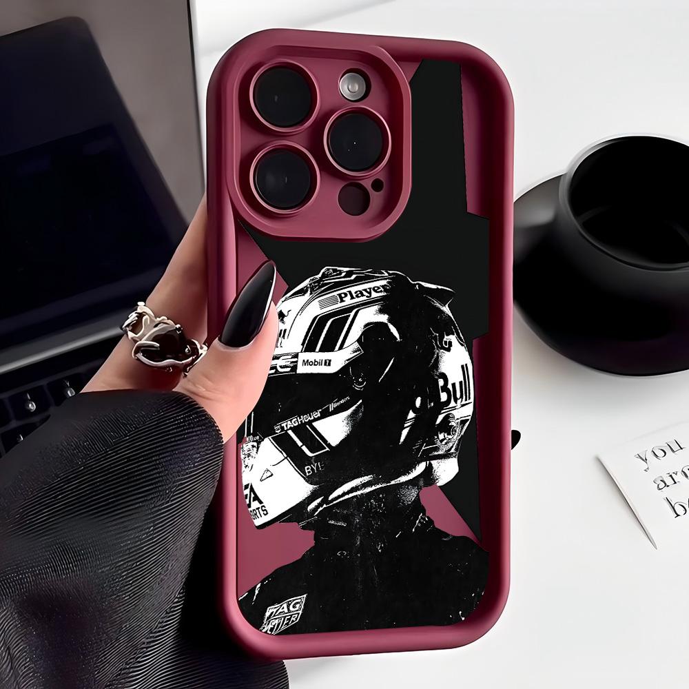 ГОРЯЧЕЕ Просто Прекрасный Чехол для Телефона By Verstappen для iPhone 17 16e 16 15 14 13 12 11 Air Pro Max Mini XR XS X 7 8 6 Plus Мягкий ТПУ Задняя Панель
