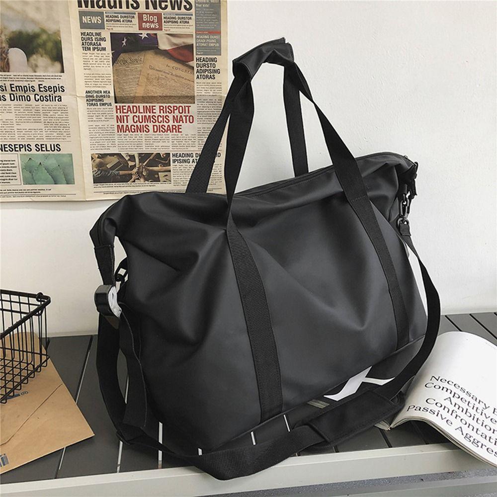 Large Capacity Travel Duffel Bag Waterproof Women's Clothing Tote Oxford Gym Handbags Weekend
