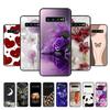 Чехол для телефона Samsung Galaxy S10 Мягкий Гладкий Жидкий Силикон Полная Защита Чехлы Для Samsung S10 Plus S10+ S 10 Задняя Крышка