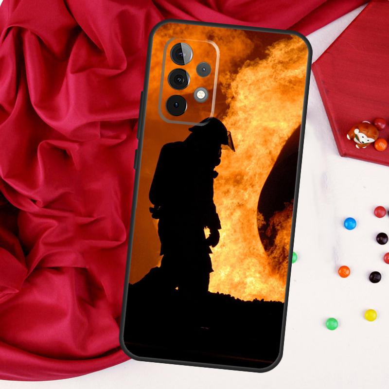 Пожарный Пожар Пожарный Для Samsung Galaxy A56 A36 A26 A16 A05 A06 A22 A32 A52 A54 A34 A14 A55 A15 A53 A33 A35 Чехол