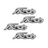 MINO2 4pcs Car Stereo Speaker Emblem Stickers Decal for Ford Ranger Fiesta Transit Kuga Mondeo Explorer Escape Galaxy F150 Raptor