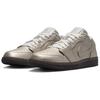 Air Jordan 1 Low SE Metallic Zinc женские кроссовки Silver Summit-White Velvet-Brown HQ3529-099
