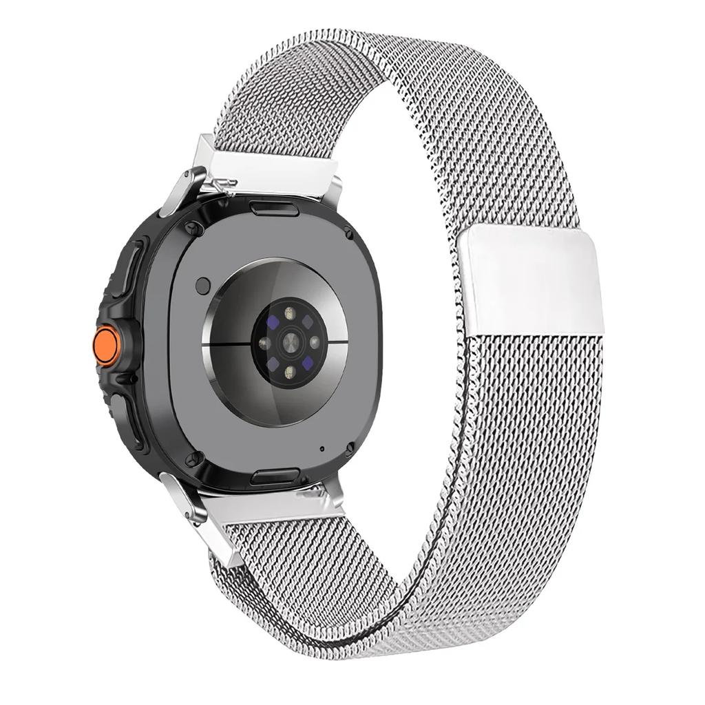 Metal Milanese Strap For Samsung Galaxy Watch 8 Classic 8 40 44mm Magnetic Milan 7 Ultra 2025 Stainless Steel Bracelet WatchBand