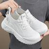 Women's Shoes Summer Sports Shoes Flying Woven Breathable Running Shoes Fashion Light Mouth Casual Shoes Soft Sole Comfortable Single Shoes 2025
