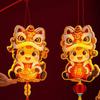 Handmade 2026 Horse Year Lantern Cartoon New Year Lantern Chinese Paper Lantern  Lunar New Year
