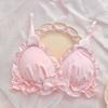 Милые бюстгальтеры для девочек, беспроводное нижнее белье, тонкие, мягкие, дышащие, пуш-ап, бюстгальтеры для женщин, нижнее белье