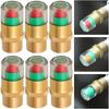 Car Tire Pressure Monitor Sensors Tire Air Alert Cap Cars Trucks Air Pressure Gauge Alert Monitoring Tire Valve Accessories