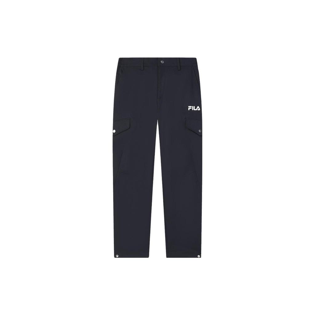 FILA Casual Pants Men's Legend Blue Moderate Straight Fit Pants F11M349801F-NV