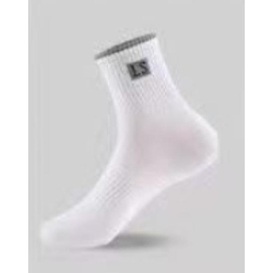 Мужские носки средней длины - 10 пар, удобная ткань с буквенным логотипом для спорта и повседневной носки, доступны в разных цветах