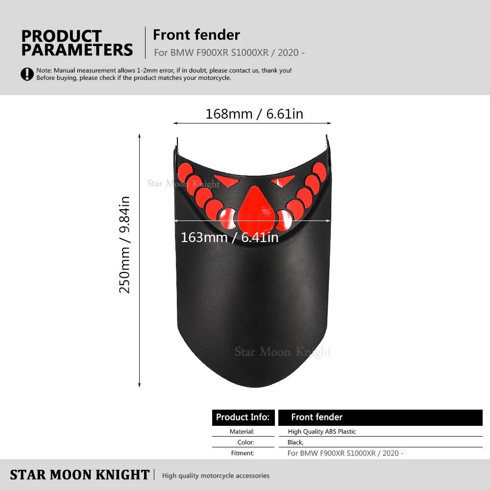 Motorcycle Front Mudguard Fender Rear Extender Extension For BMW F900XR S1000XR F 900 XR S 1000 XR -