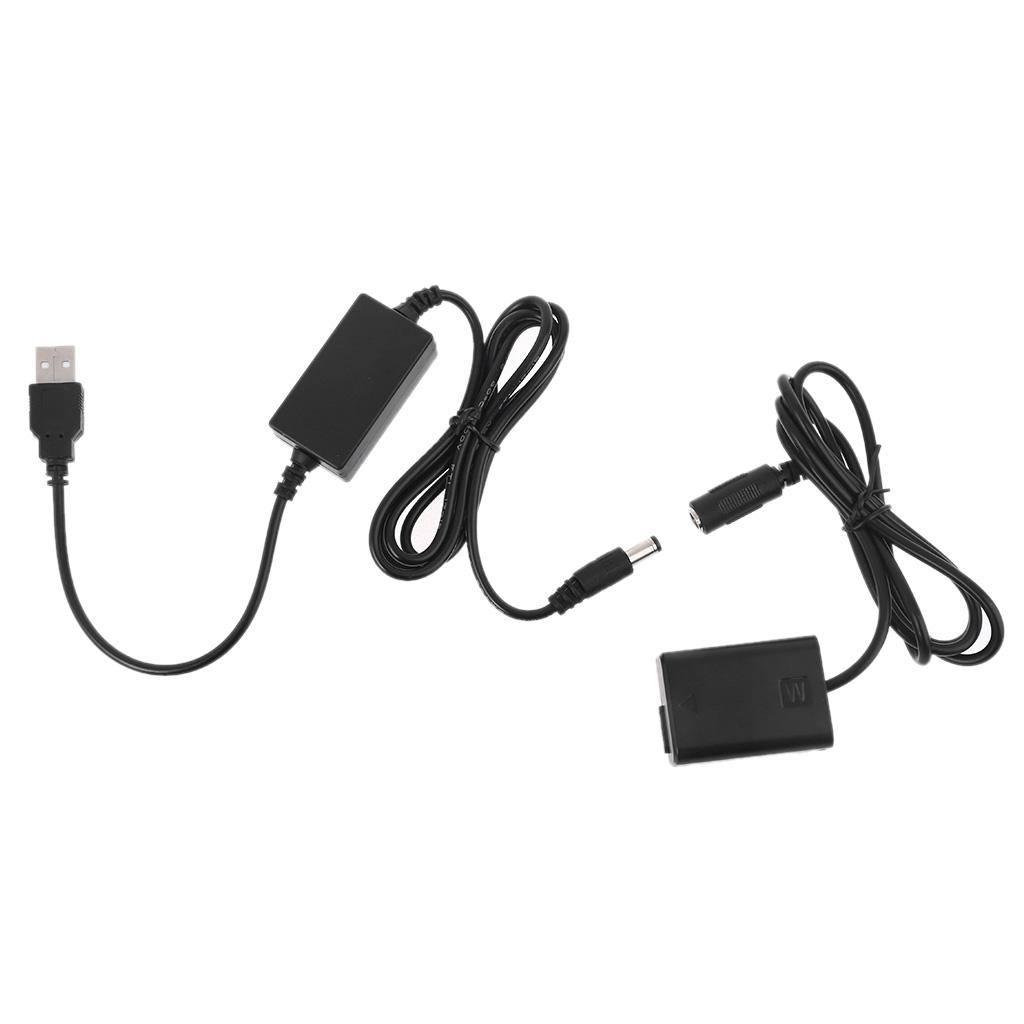 2A USB-адаптер питания с муляжом батареи NP-FW50 для A7 A7R A7S A7II A7RII