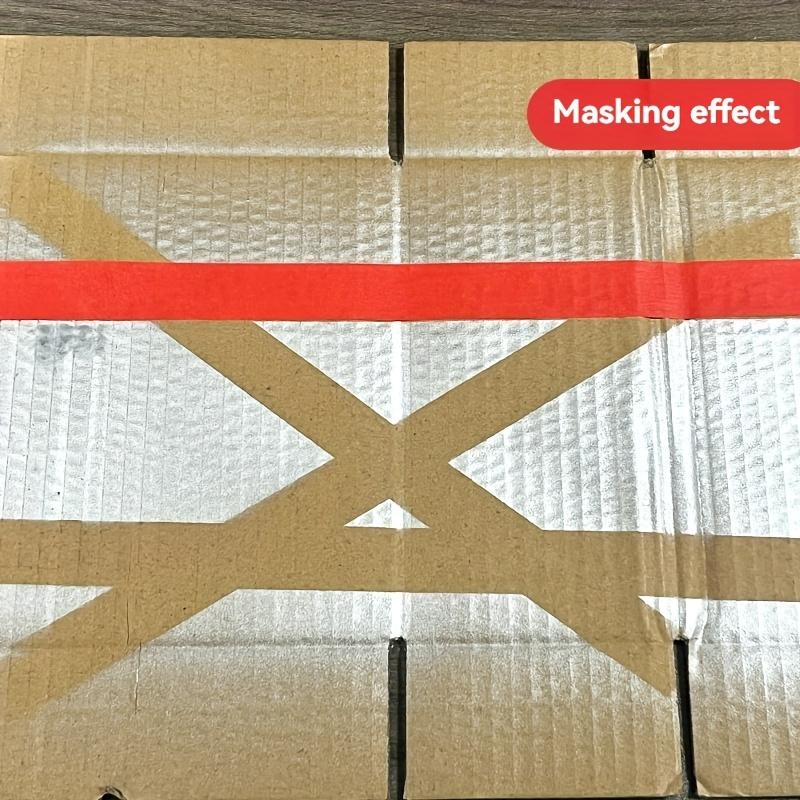 Цветная малярная лента для рисования и рукоделия, из писчей бумаги, не оставляющая следов, с яркими дизайнами на рулоне, идеально подходит для художественной упаковки