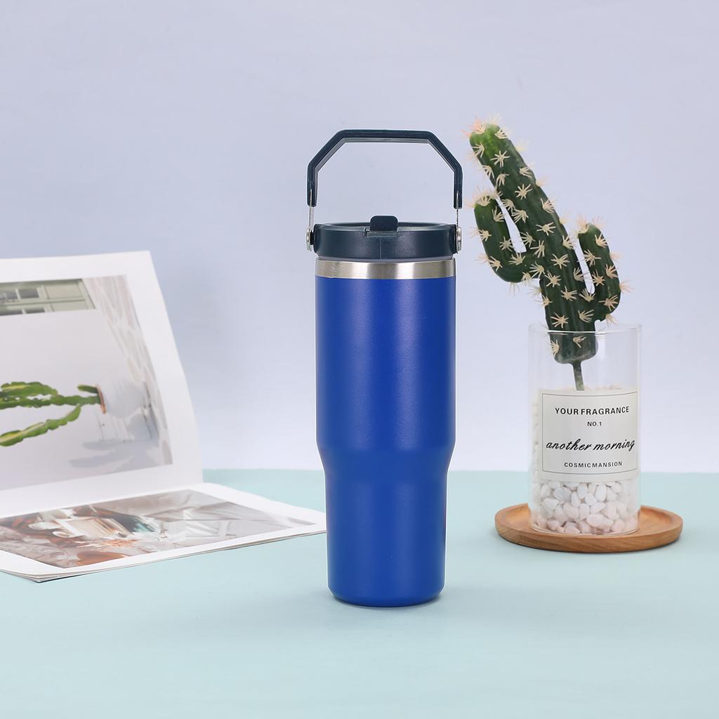 Термос из нержавеющей стали, кофейная чашка, портативная термокружка для путешествий и фитнеса, герметичная термос