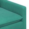 Sofa Set 2 pcs Turquoise Velvet