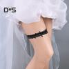 2Pcs Long Lasting Thigh Leg Garters Non Fading Attractive Lace Cosplay Belt Sexy Fashion Bride Leg Thigh Rings