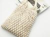 Набор для макраме сетки-сумки своими руками, органический натуральный цвет, набор, хлопок, 41x20 см, для начинающих,