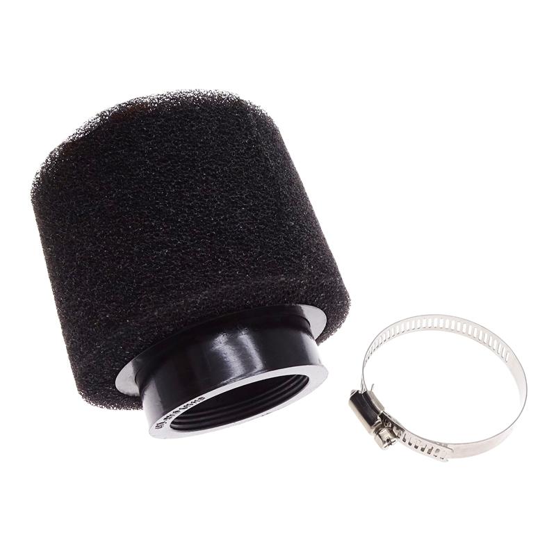 47 мм универсальный мотоцикл прямой черный пенопласт воздушный фильтр губка очиститель подходит для Suzuki Yamaha Kawasaki ATV велосипед грязевые ямы части