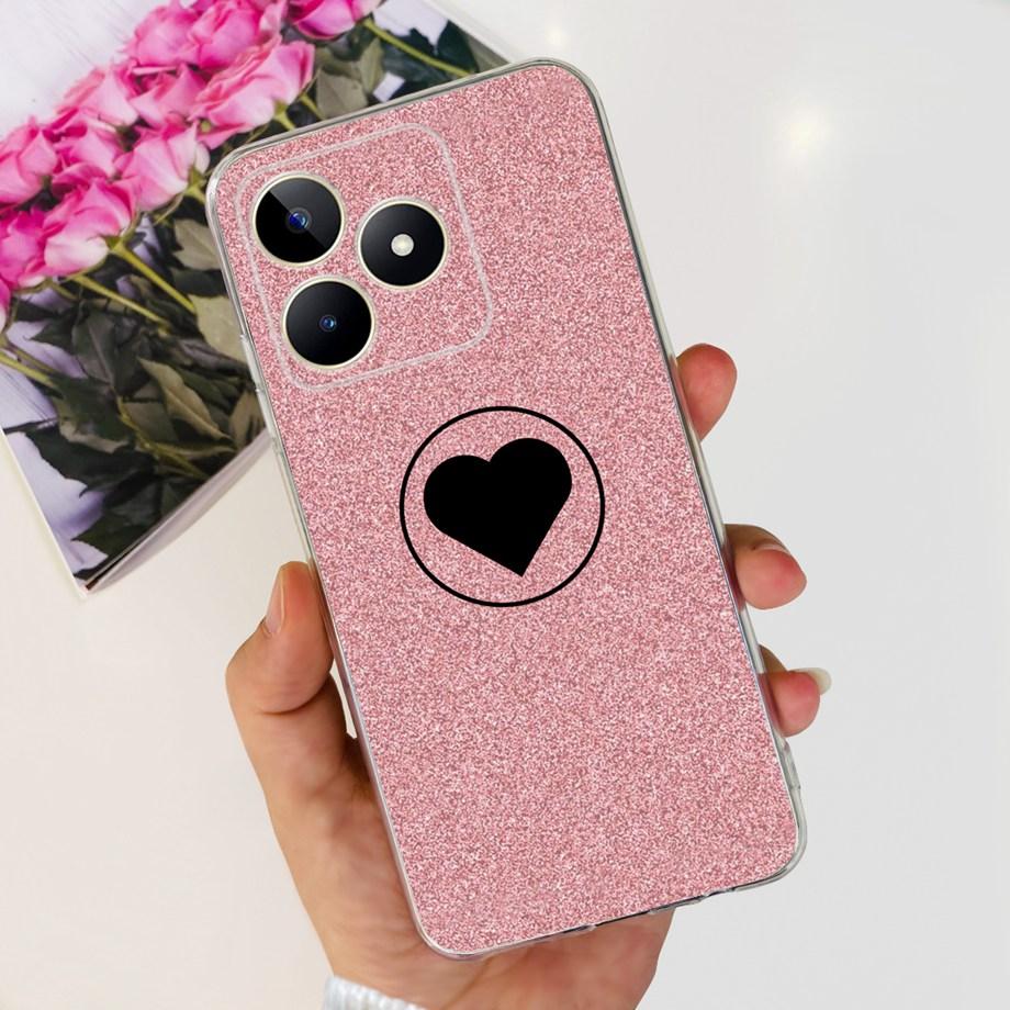 Для Realme C51 RMX3830 / Realme C53 RMX3760 Глобальный Чехол для Телефона Прозрачный Мягкий ТПУ Capas Etui Для RealmeC51 C 51 Корпус