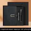 National Trend High-End Customizable Gift Box: Logo-Printed Commemorative Notebook and Diary Set