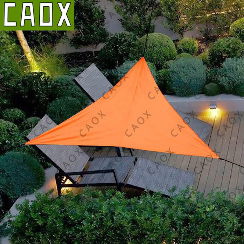 CAOX Outdoor Triangular Sunshade Canopy