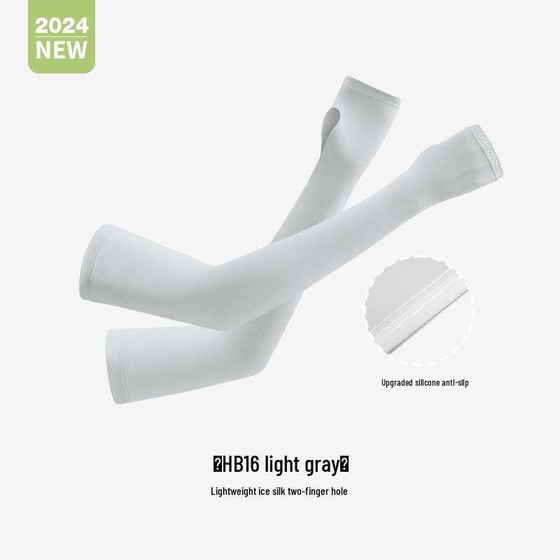 23 Улучшенные нарукавники из ледяного шелка для защиты от солнца для женщин - Летние виды спорта на открытом воздухе и вождение