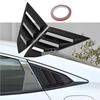 Side Vent Window Louvers Car Rear Quarter Spoiler ABS Sun Shade Panel Fit For Honda Civic 10th FC Sedan & Sport Hatchback