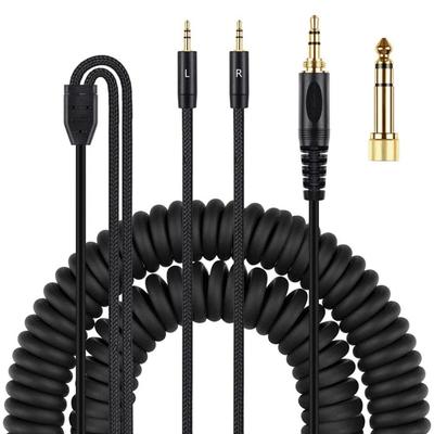 Twaxl Запасной Аудио Кабель HIFI для Denon 7200 D600 D9200 5200 к с AH-D7100 (Двойной адаптер 3,5 мм 3,5 мм 6,3 мм)