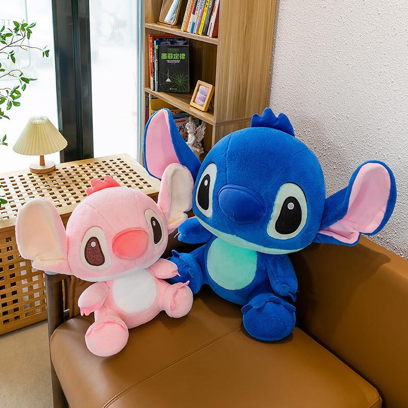 Cute Cartoon Stitch Duck Plush Doll Ultra Soft Blue Stuffed Animal For Collectors