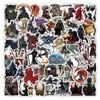 54Pcs Cartoon Dark Souls Stickers Thriller Game Graffiti Stickers for DIY Luggage Laptop Skateboard Motorcycle Bicycle Stickers