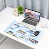 Crayon Shin Print Mouse Pad, Anti‑Slip Desktop keyboard Mat, for PC Laptop Gaming Working Daily Use, Cool Festival Surprise Gift