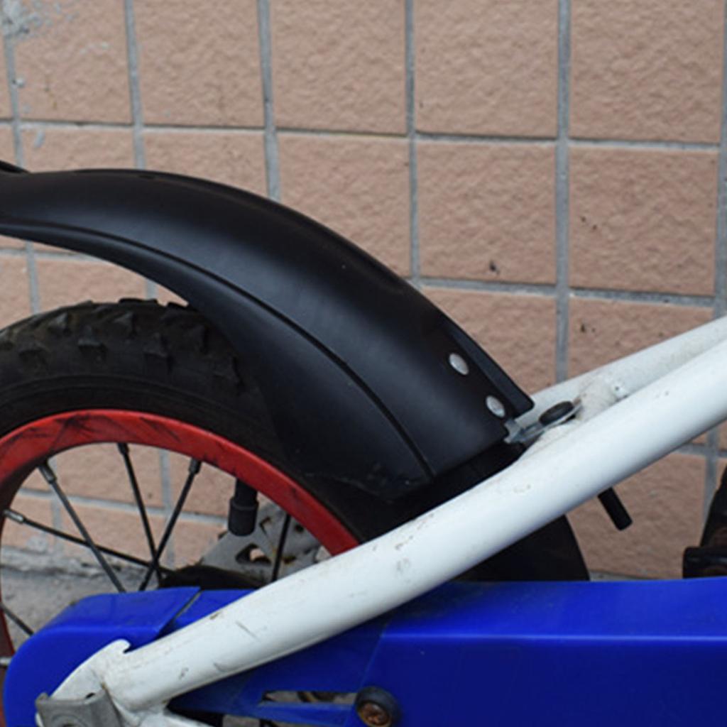 Передние и задние детские велосипедные брызговики универсальные регулируемые по длине велосипедные брызговики протектор шин для 12 дюймов