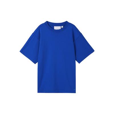 Футболка с коротким рукавом Originals Trefoil Pure Casual с круглым вырезом, мужские топы синего цвета HM5114