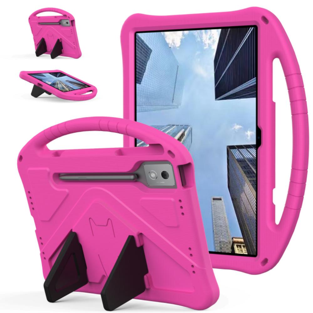 Kids Soft EVA Case for Motorola Moto pad 60 pro 12.7 inch 12.7" Funda Stand Shockproof Cover with Child Hand Holder