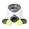 Dog Pet Toys 2 In 1 Tennis Launcher Automatic Throwing Machine Pet Ball Throw Device Interactive Pet Feeder Toy For Dogs