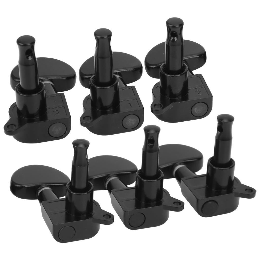 Струны Колки для настройки 3 левых и 3 правых электрогитары Блокировка колков Аксессуары для музыкальных инструментов