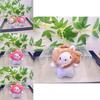 Adorable Cute Cat Fish Plush Toy Headset Keychain Soft Pp Cotton Doll Accessory