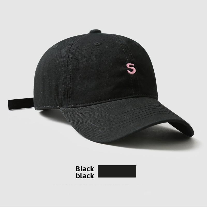 Hat Baseball Simple With Solid Color And Letter Embroidery Design For Daily