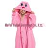 Cross-Border Kirby Cartoon Couple Onesie - Warm, Thickened Christmas Pajama Costume for Homewear