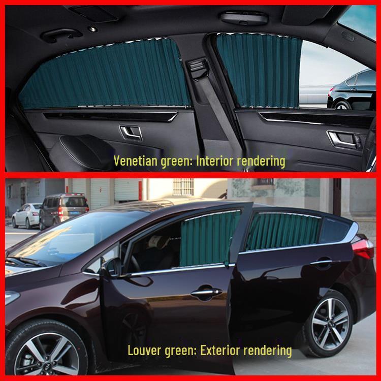 Солнцезащитные шторки для Ford Edge – Направляющая из алюминиевого сплава, Автомобильные шторки для затенения