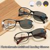 Photochromic Multifocal Reading Glasses Ultra Light High-Definition Uv Protective Presbyopia Eyewear Anti Blue Light Eyeglasses