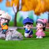 Mini Doll Figurines Lovers Figures Couple Miniature Decor Boy Girl Model For Fairy Garden Home Ornaments Valentine'S Day Gift