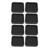 8 PCS Anti Vibration Pads Non Slip Rubber Mat Bed Risers for Refrigerator Washing Machine Sofa