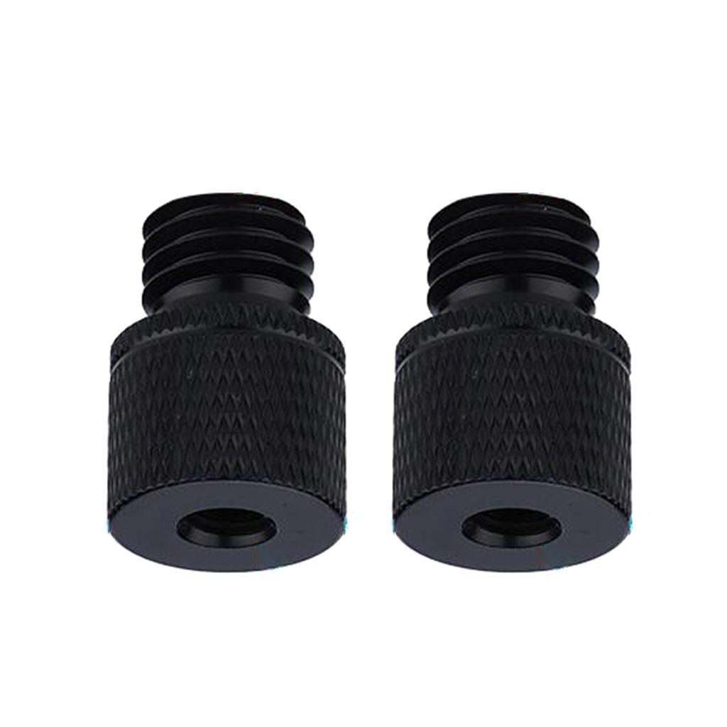 2x DSLR Camera Screws 1/4 To M4 M5 M6 M8 M10 M12 Conversion Screw Standard 1/4 Mount Adapter Screw for Projector Tripod
