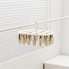 360° Rotatable Sock Drying Rack Thickened Design Socks Organizer Holder  Clothing