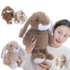Кавайный 33-53 см Плюшевый кролик с длинными ушами, Мягкая игрушка, Кукла-зайчик, Компаньон для сна для малышей, Плюшевая кукла, Детский подарок