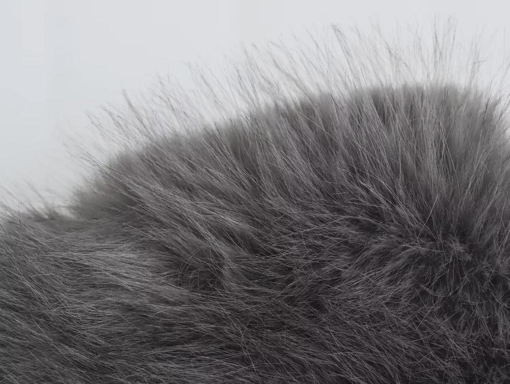 Женская короткая шуба из искусственного меха - европейский и американский стиль, универсальный характер (6318261)