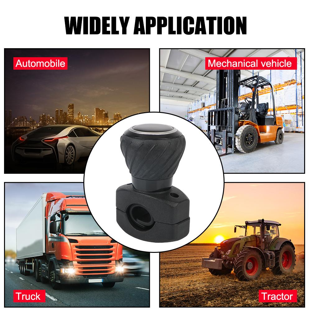 Для автомобиля Грузовика Трактора Вилочного погрузчика Ручка-спиннер Автозапчасти 360 градусов Усилитель рулевого колеса автомобиля Шарик для захвата Вращающееся ручное управление